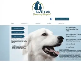 Wilsonveterinaryhospital.com(Wilson Veterinary Hospital) Screenshot