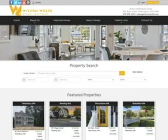 Wilsonwolfe.com(Wilson Wolfe Real Estate) Screenshot