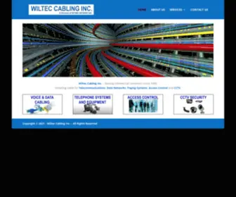 Wiltec.ca(Wiltec Cabling Inc) Screenshot