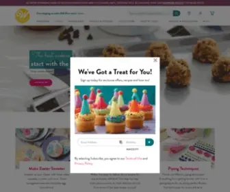 Wilton.com(Wilton Cake Decorating & Recipes) Screenshot