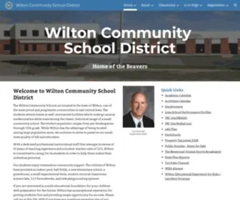 Wiltoncsd.org(Wilton Community School District) Screenshot