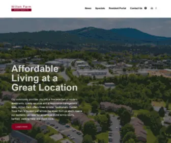 Wiltonfarmapartments.com(Wilton Farm Apartments) Screenshot