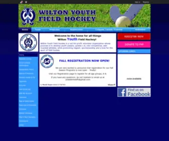 Wiltonyouthfieldhockey.net(Field Hockey) Screenshot