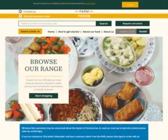 Wiltshirefarmfoods.com(Ready Meals Delivered) Screenshot