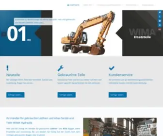 Wima-HYdraulik.com(WIMA Hydraulik) Screenshot