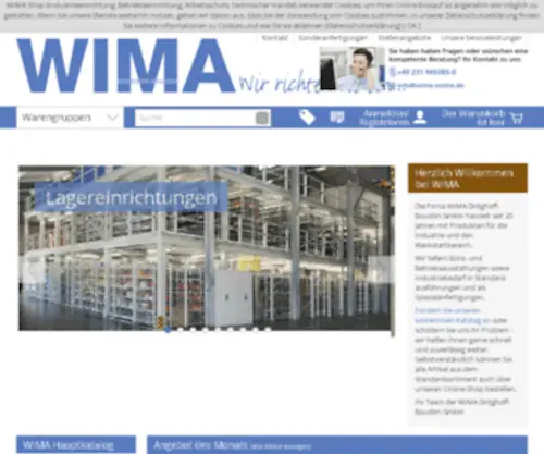 Wima-Shop.de(Technischer Handel)) Screenshot