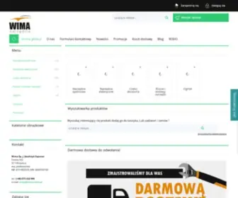 Wima-Tools.pl(Narzędzia spalinowe i elektryczne) Screenshot