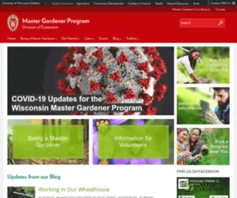 Wimastergardener.org(University of Wisconsin) Screenshot