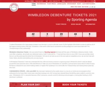Wimbledon-Debenture-Tickets.co.uk(Wimbledon Debenture TicketsBuy Tickets Today &amp; Secure The Best Seats) Screenshot