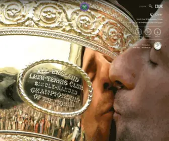 Wimbledon.org(The Home of Wimbledon) Screenshot