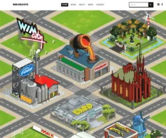 Wimdelvoye.be(Welcome in Wim City) Screenshot