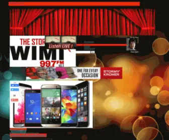 Wimifm.com(99.7 The Storm) Screenshot