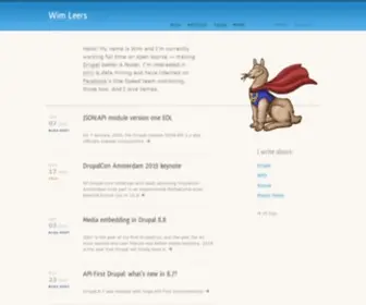 Wimleers.com(Wim Leers) Screenshot