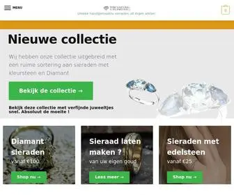 Wimvangeel.nl(Edelsmederij Wim van Geel) Screenshot