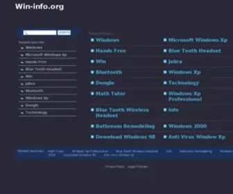 Win-Info.org(скачать) Screenshot