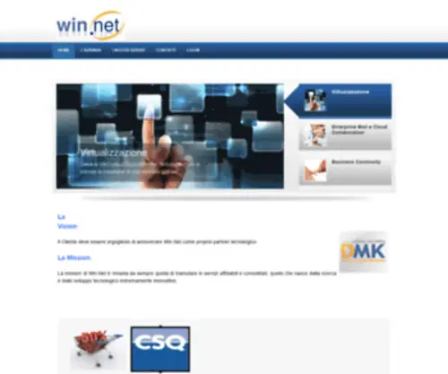 Win-Net.it(Benvenuto in) Screenshot