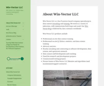 Win-Vector.com(Win-Vector LLC) Screenshot