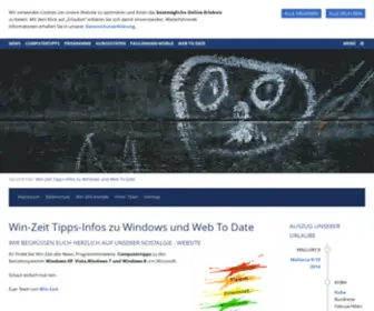 Win-Zeit.de(Win-Zeit Tipps-Infos zu Windows und Web To Date) Screenshot