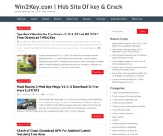 Win2Key.com(Hub Site Of key & Crack) Screenshot