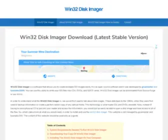 Win32Diskimager.download(Win 32 Diskimager download) Screenshot
