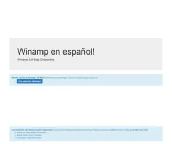 Winamp-ES.co(Winamp ES) Screenshot