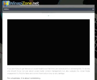 Winapizone.net(WinAPI Zone) Screenshot