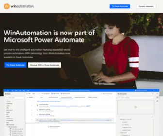 Winautomation.com(WinAutomation Robotic Process Automation (RPA)) Screenshot