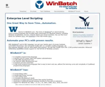 Winbatch.com(Windows Automation) Screenshot