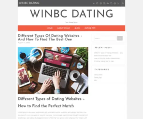 Winbc.org(Navigating Online Dating) Screenshot