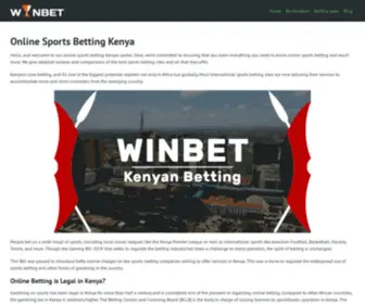Winbet.co.ke Screenshot