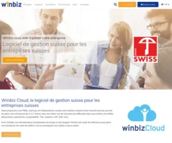 Winbiz.ch(Logiciel de gestion d’entreprise) Screenshot