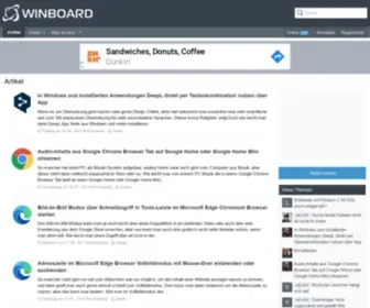 Winboard.org(Artikel) Screenshot