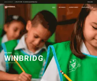 Winbridge.edu.gt(Centro de Estudios Winbridge) Screenshot