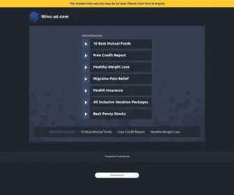 Winc-AD.com(Apache2 Ubuntu Default Page) Screenshot