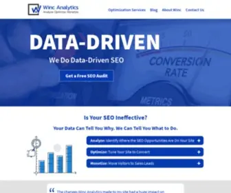 Wincanalytics.com(Winc Analytics) Screenshot