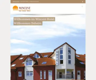 Wincent-Hotel.de(Wincent Hotel Sinsheim) Screenshot