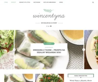 Wincentyna.pl(Wincentyna) Screenshot