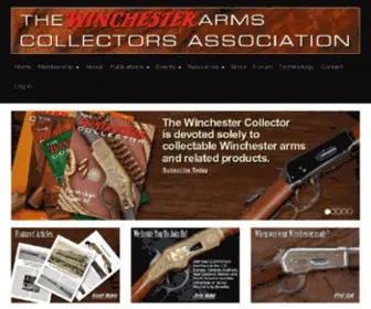 Winchestercollector.org(Winchester Collector) Screenshot