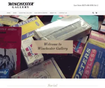 Winchestergallery.com(Winchester Gallery) Screenshot