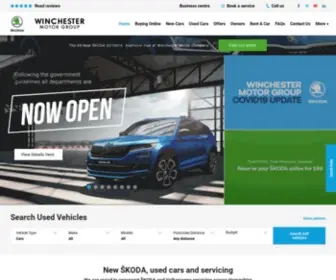 Winchestermotorgroup.co.uk(Winchester Motor Company) Screenshot