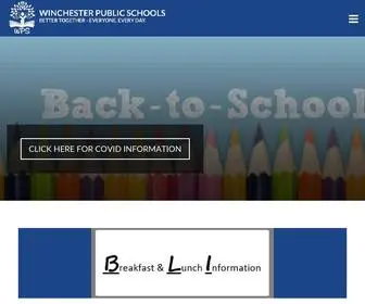 Winchesterschools.org(Winchester Public Schools) Screenshot