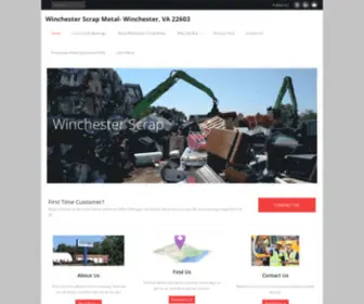 Winchesterscrapmetal.com(Winchester Scrap Metal) Screenshot