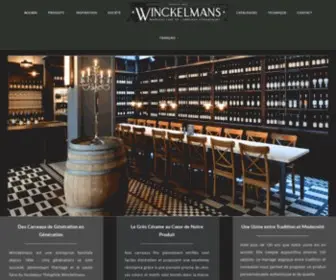 Winckelmans.com(Fabricant de carrelage grès cérame depuis 1894) Screenshot