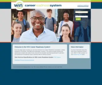 Wincrsystem.com(WIN Career Readiness System) Screenshot