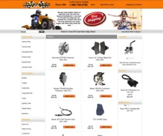 Wincycles.com(Harley Honda Yamaha Suzuki Kawasaki ATV Bike Scooter Parts) Screenshot