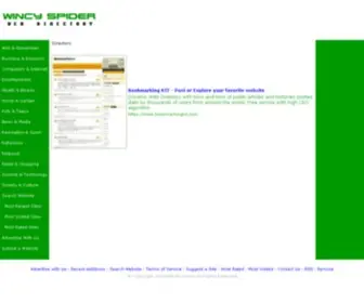Wincyspider.com(Web Directory) Screenshot