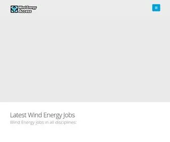 Wind-Energy-Access.com(Wind Energy Access) Screenshot