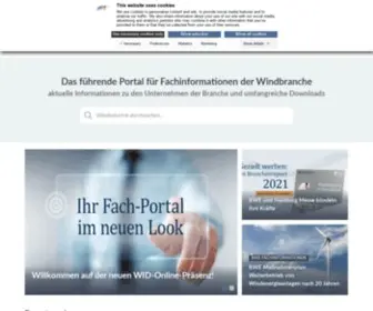 Wind-Energy-Market.com(Windindustrie in Deutschland) Screenshot