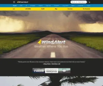 Windalert.com(Windalert) Screenshot