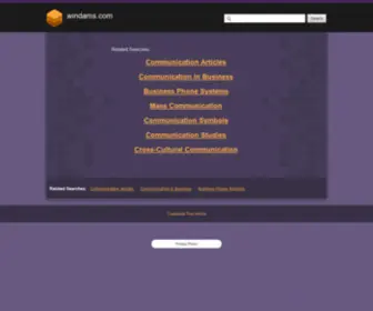 Windams.com(windams) Screenshot